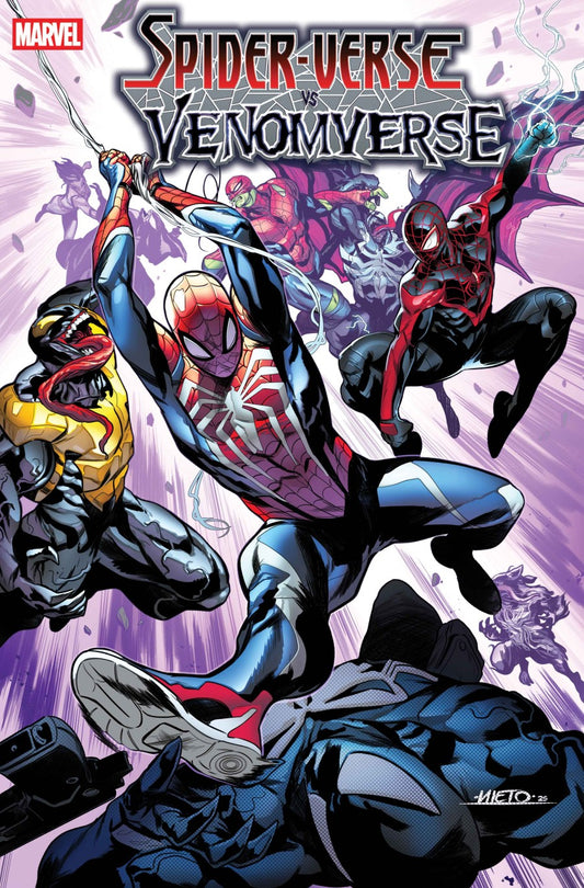 Spider-Verse vs. Venomverse #5 Carlos Nieto Variant (Pre-Order 9/10/25)