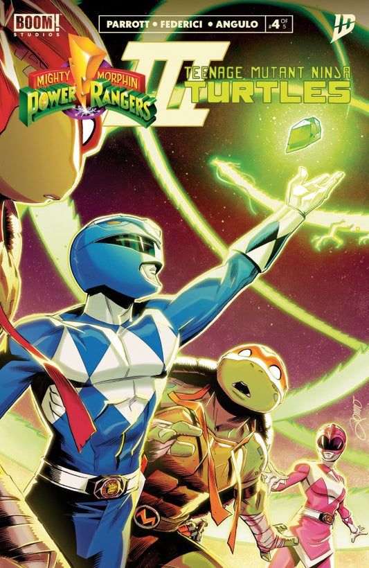 Mighty Morphin Power Rangers / Teenage Mutant Ninja Turtles III #4 Main Cover