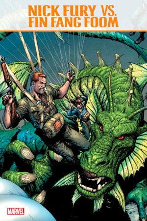 Nick Fury vs Fin Fang Foom #1 Main Cover