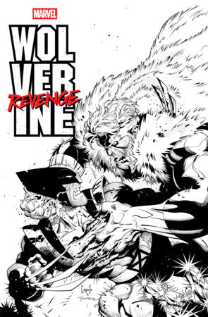 Wolverine: Revenge - Red Band: Raw - Black & White Edition #2 Main Cover