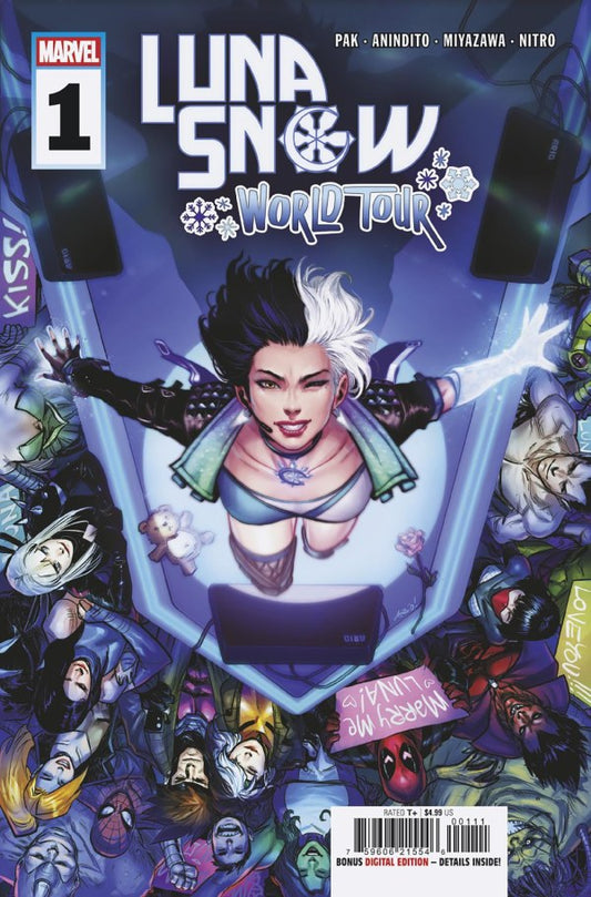 Luna Snow: World Tour #1 Main Cover