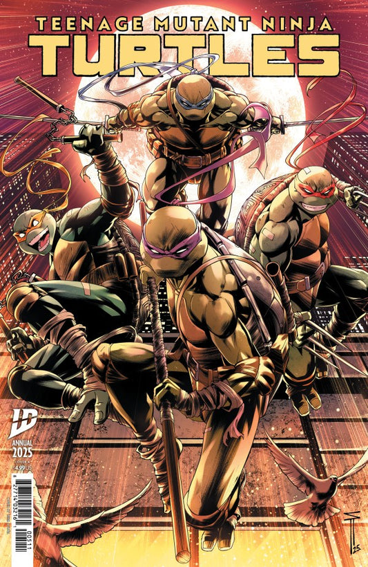 Teenage Mutant Ninja Turtles 2025 Annual #1 Cover B Serg Acuña Variant 10/29/25)