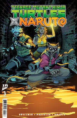 Teenage Mutant Ninja Turtles x Naruto #3 Cvr B Prasetya