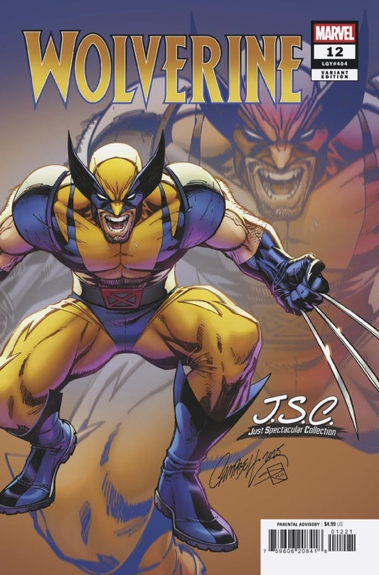 Wolverine #12 J. Scott Campbell Just Spectacular Collection Variant (VF)