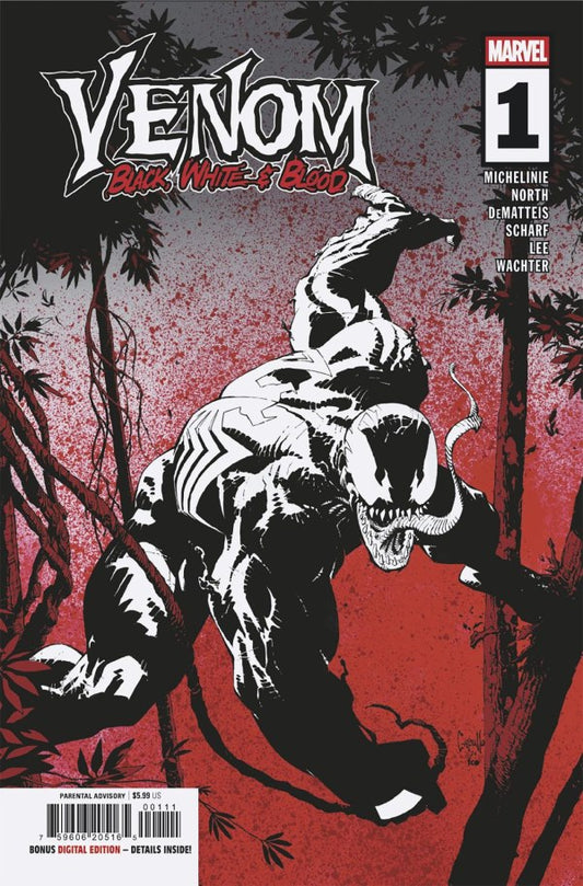Venom: Black, White & Blood #1 Main Cover