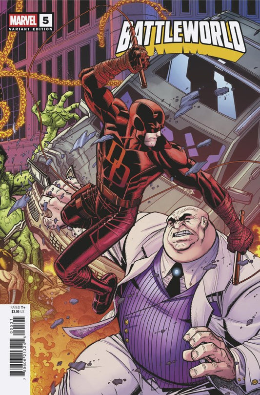 Battleworld #5 Nick Bradshaw Connecting Variant