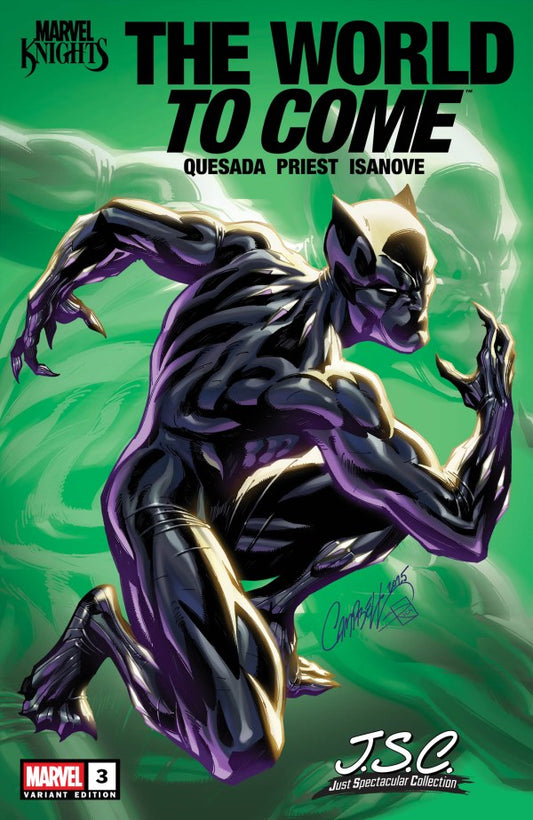 Marvel Knights: The World to Come #3 J. Scott Campbell Just Spectacular Collection Variant (Pre-Order 10/08/25)