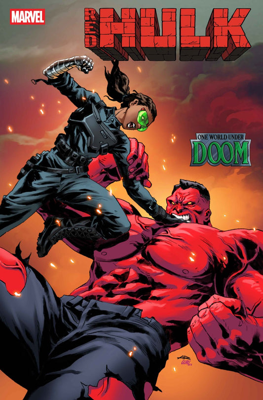 Red Hulk #8 Anand Ramcheron Variant (Pre-Order 9/10/25)