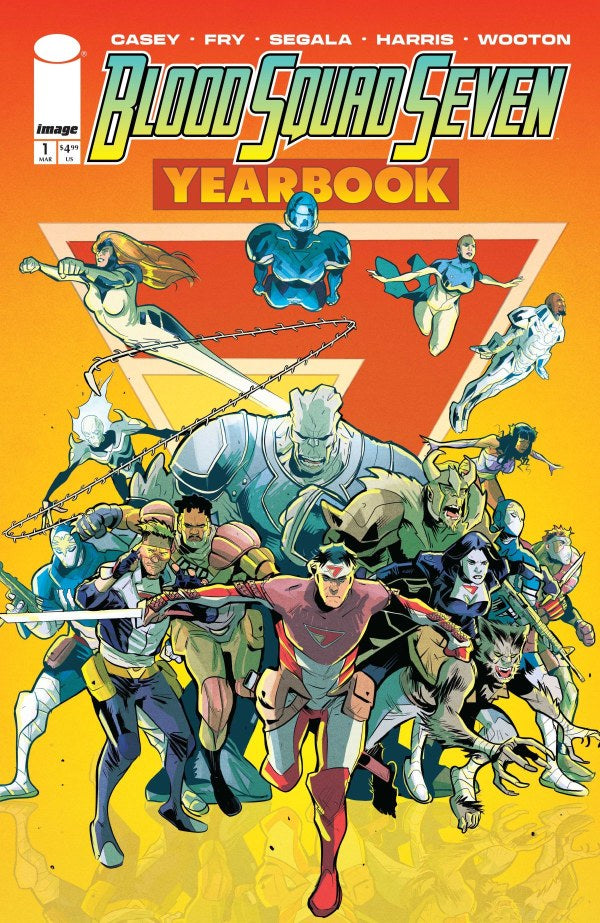 Blood Squad Seven Yearbook #1 Cvr A Paul Fry (Mr) (Pre-Order 4/22/2026)