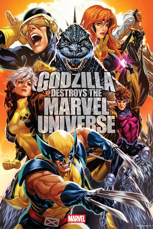 Godzilla Destroys the Marvel Universe #3 JeeHyung Lee Variant (Pre-Order 9/24/25)