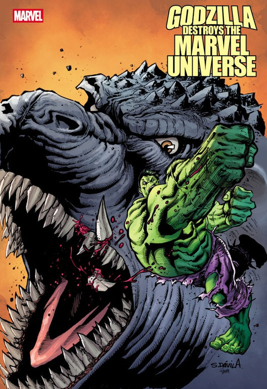 Godzilla Destroys the Marvel Universe #4 Sergio Fernández Dávila Fan Favorite Variant (Pre-Order 10/15/25)