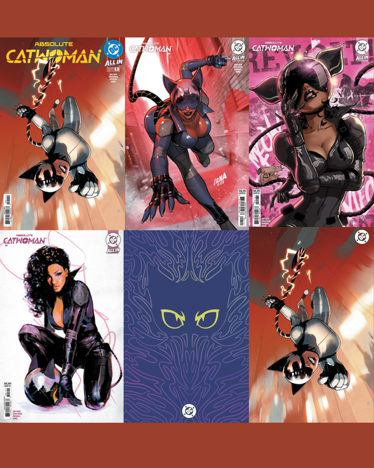 Absolute Catwoman #1 6 Cover Bundle: A-F (Pre-Order 6/10/26)