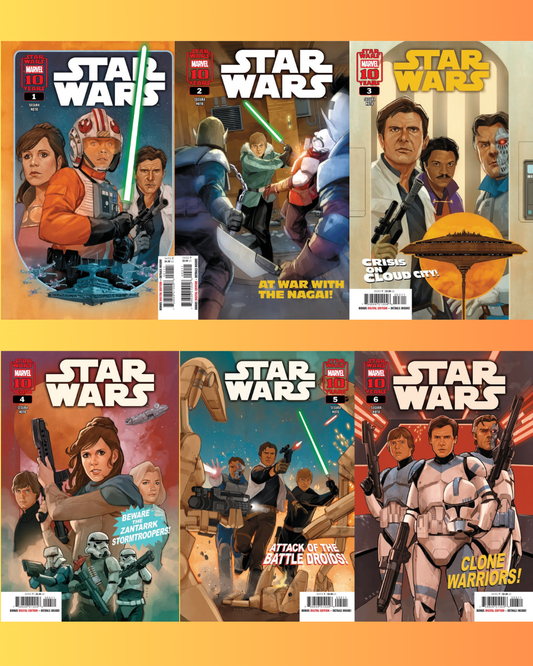 Star Wars #1-6 (2025) Bundle