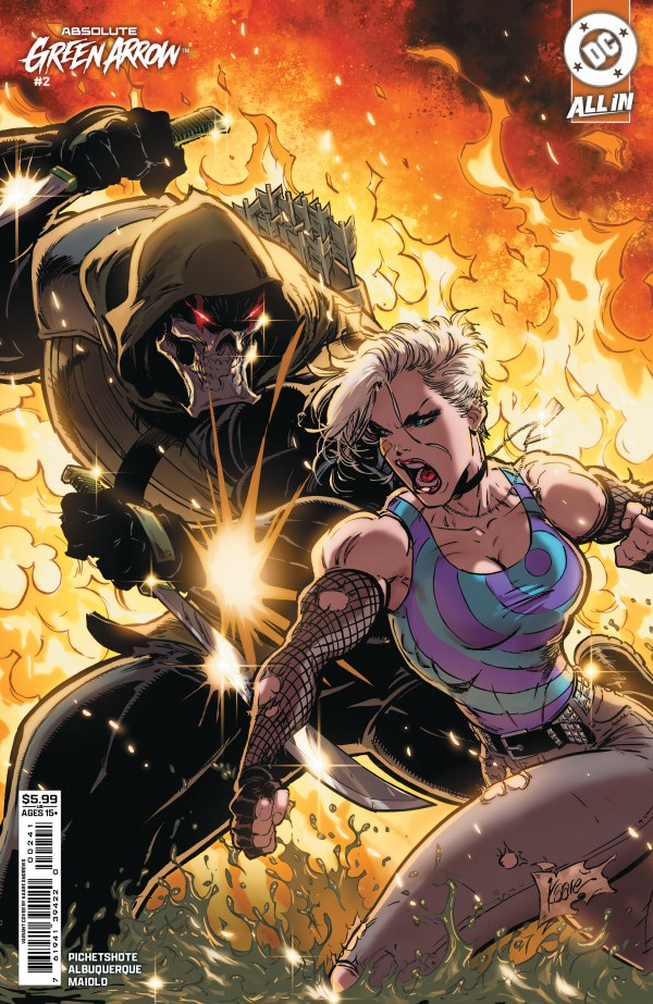 Absolute Green Arrow #2 (Of 6) Cvr D Kaare Andrews Card Stock Var (NM-)