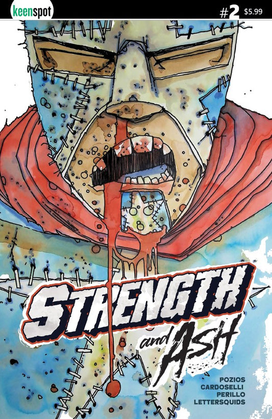 Strength & Ash #2 Cvr A Red White & Blue (Pre-Order 6/17/2026)