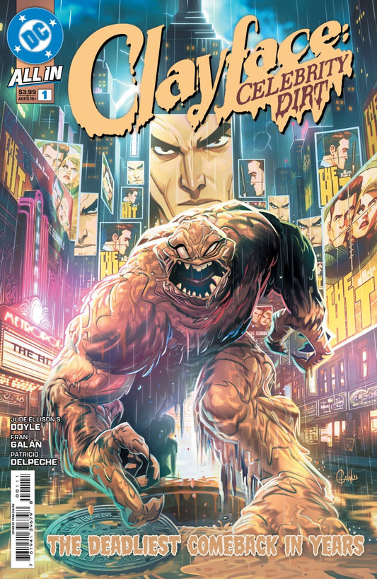 Clayface Celebrity Dirt #1 (Of 6) Cvr A Fran Galan (Pre-Order 7/8/2026)