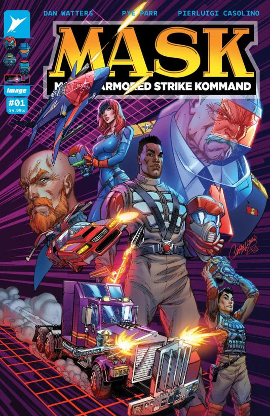 M.A.S.K. #1 Cvr O J Scott Campbell & Sabine Rich Foil Var (Pre-Order 6/10/2026)