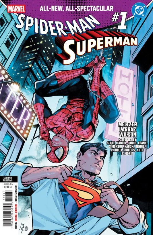 Marvel / DC: Spider-Man / Superman #1 2nd Printing Martín Cóccolo (Pre-Order 05/27/2026)
