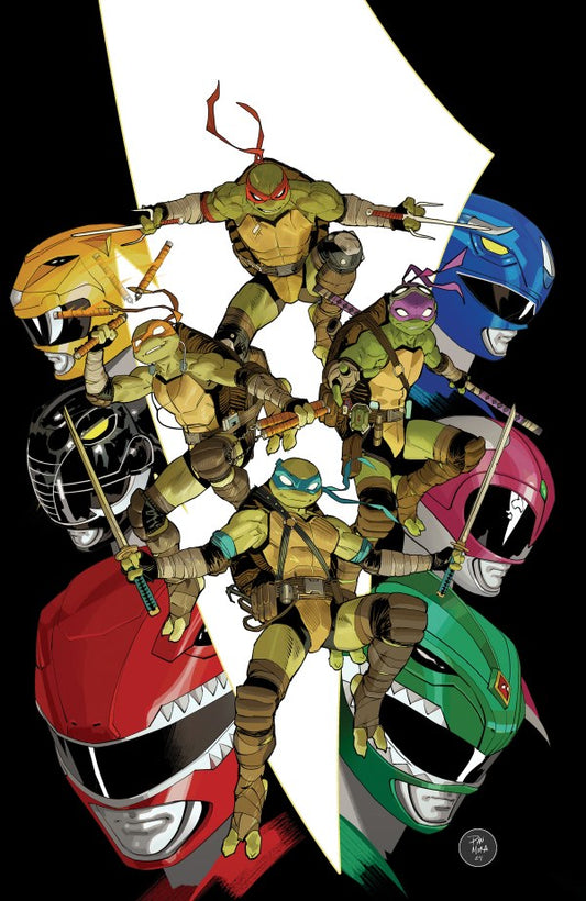 Mighty Morphin Power Rangers/ Teenage Mutant Ninja Turtles III #1 Cover O Virgin (VF)