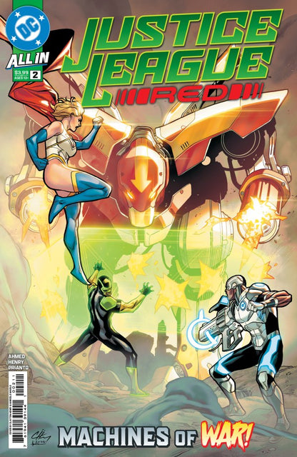 Justice League Red #2 Cvr A Clayton Henry (Pre-Order 9/17/25)