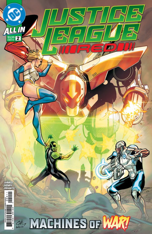 Justice League Red #2 Cvr A Clayton Henry (Pre-Order 9/17/25)