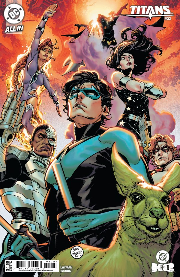 Titans #32 Cover B Brad Walker
