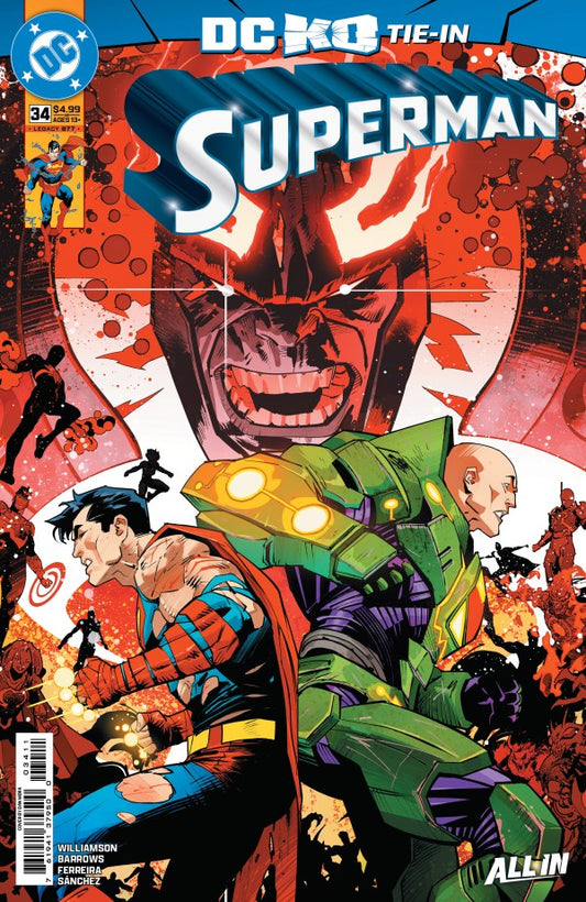 Superman #34 Cvr A Dan Mora (DC K.O.)