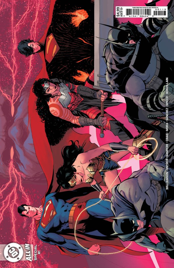 DC All In Special #1 3rd Printing Nick Dragotta