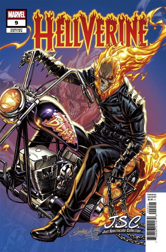 Hellverine #9 J Scott Campbell Just Spectacular Collection (VF)