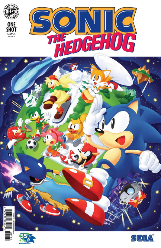 Sonic The Hedgehog: 35Th Anniversary Special Variant B (Hammerstrom) (Pre-Order 07/08/2026)