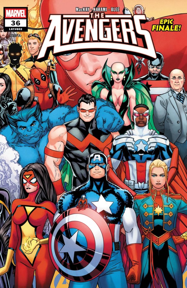 The Avengers #36 Wraparound Cover