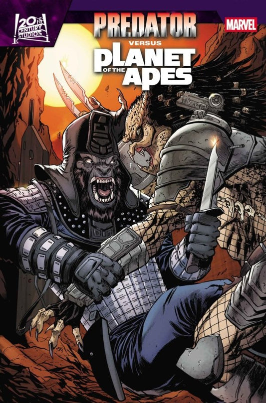 Predator Vs. The Planet Of The Apes #1 Tim Seeley Variant (Pre-Order 07/29/2026)
