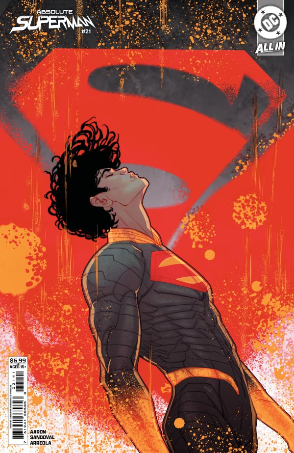 Absolute Superman #21 Cvr D Marguerite Sauvage Card Stock Var (Pre-Order 7/1/2026)