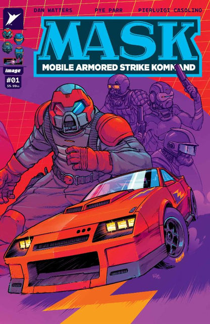 M.A.S.K. #1 Cvr N Simon Parr Foil Var (Pre-Order 6/10/2026)