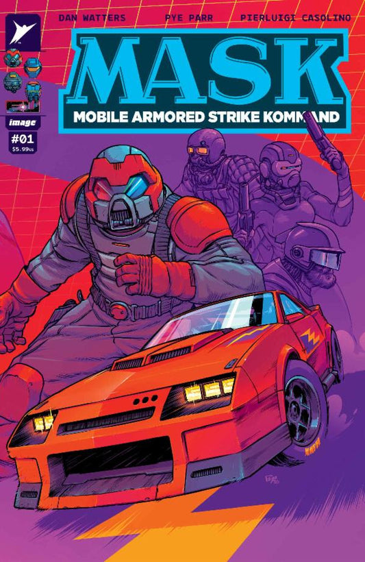 M.A.S.K. #1 Cvr N Simon Parr Foil Var (Pre-Order 6/10/2026)