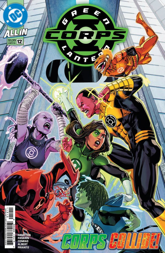 Green Lantern Corps #12 Cvr A Pasarin & Albert