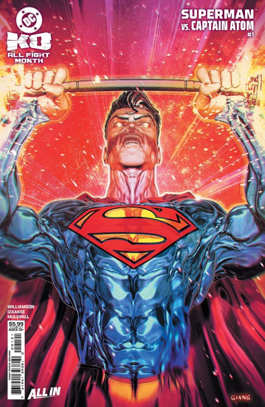 DC K.O. Superman vs Captain Atom #1 Cvr B John Giang