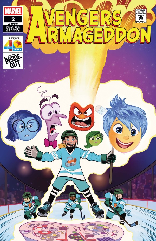 Avengers: Armageddon #2 Dave Bardin Pixar 40th Variant