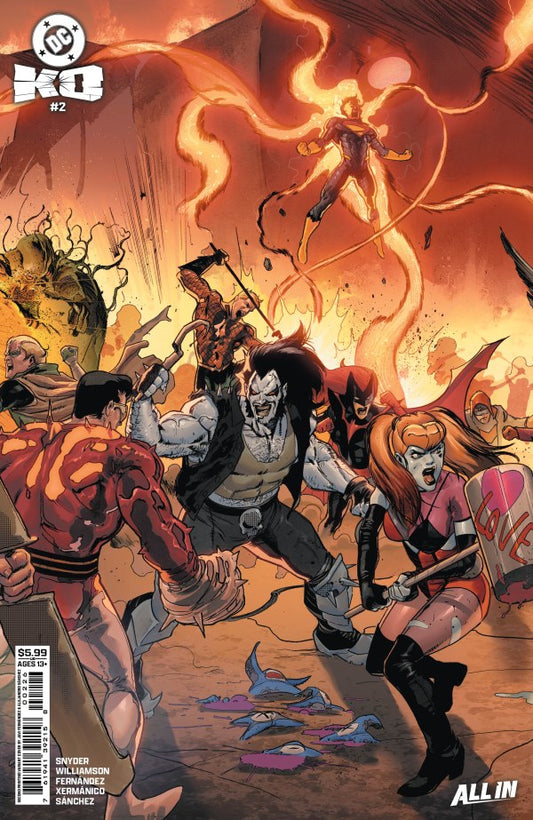 DC K.O. #2 2nd Printing Javier Fernández Connecting (2 of 5)