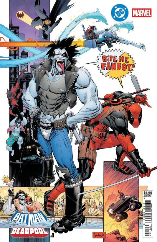DC / Marvel: Batman / Deadpool #1 Cvr M Lobo/Deadpool (Pre-Order 11/19/25)