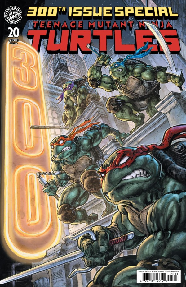 Teenage Mutant Ninja Turtles #20: 300th Issue Special Cover A (Williams Ii) (Pre-Order 07/22/2026)