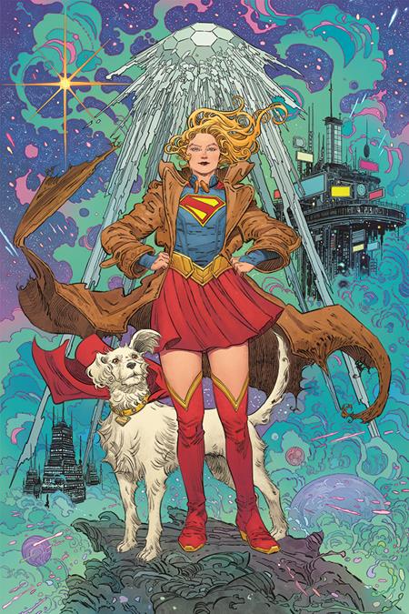 Justice League Unlimited #20 Cvr F Bilquis Evely Supergirl Movie Card Stock Var (Pre-Order 6/24/2026)