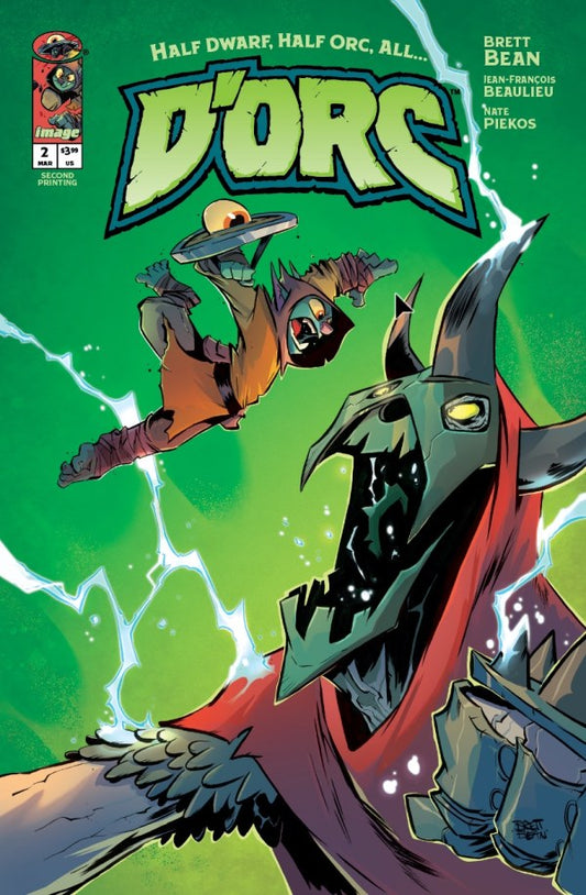 D'Orc #2 2nd Printing Brett Bean