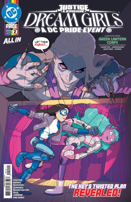 Justice League Dream Girls A DC Pride Event #2 (Of 4) Cvr A Brandt & Stein