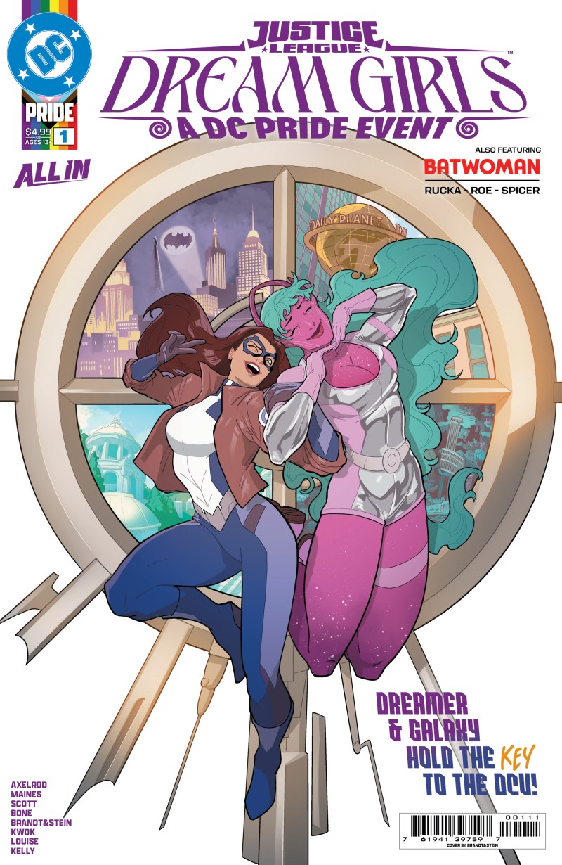 Justice League Dream Girls A Dc Pride Event #1 (Of 4) Cvr A Brandt & Stein