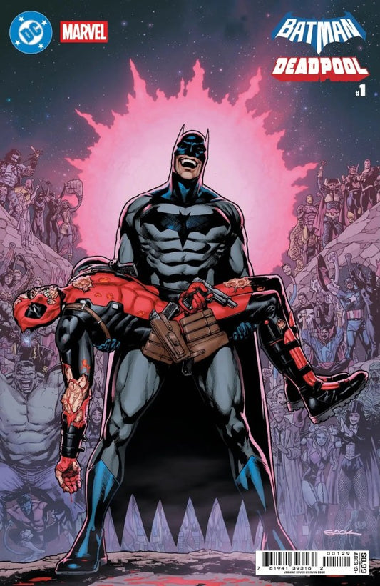 DC / Marvel: Batman / Deadpool #1 Cvr R Infinite Earths 7 Homage (Pre-Order 11/19/25)