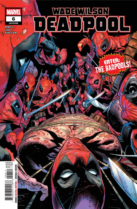 Wade Wilson: Deadpool #6 Main Cover