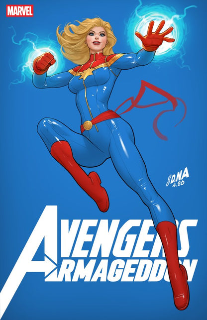 Avengers: Armageddon #2 David Nakayama Color Block Blue Variant (Pre-Order 07/15/2026)