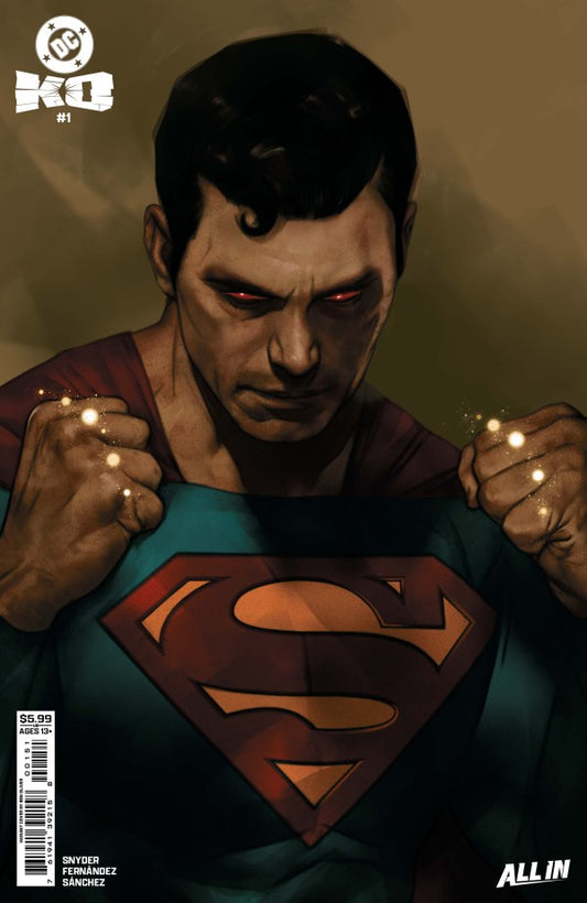 DC K.O. #1 Cover G Ben Oliver Face-Off