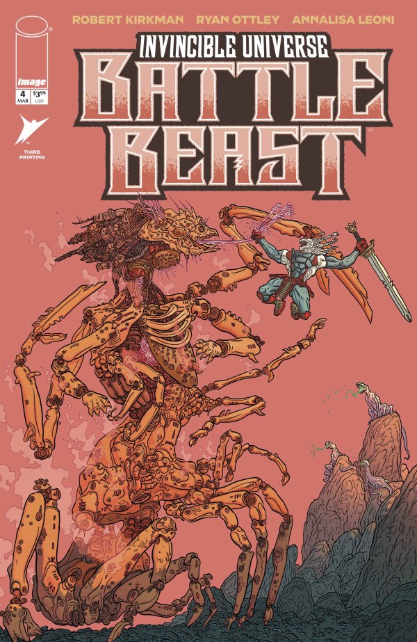 Invincible Universe Battle Beast #4 3rd Print